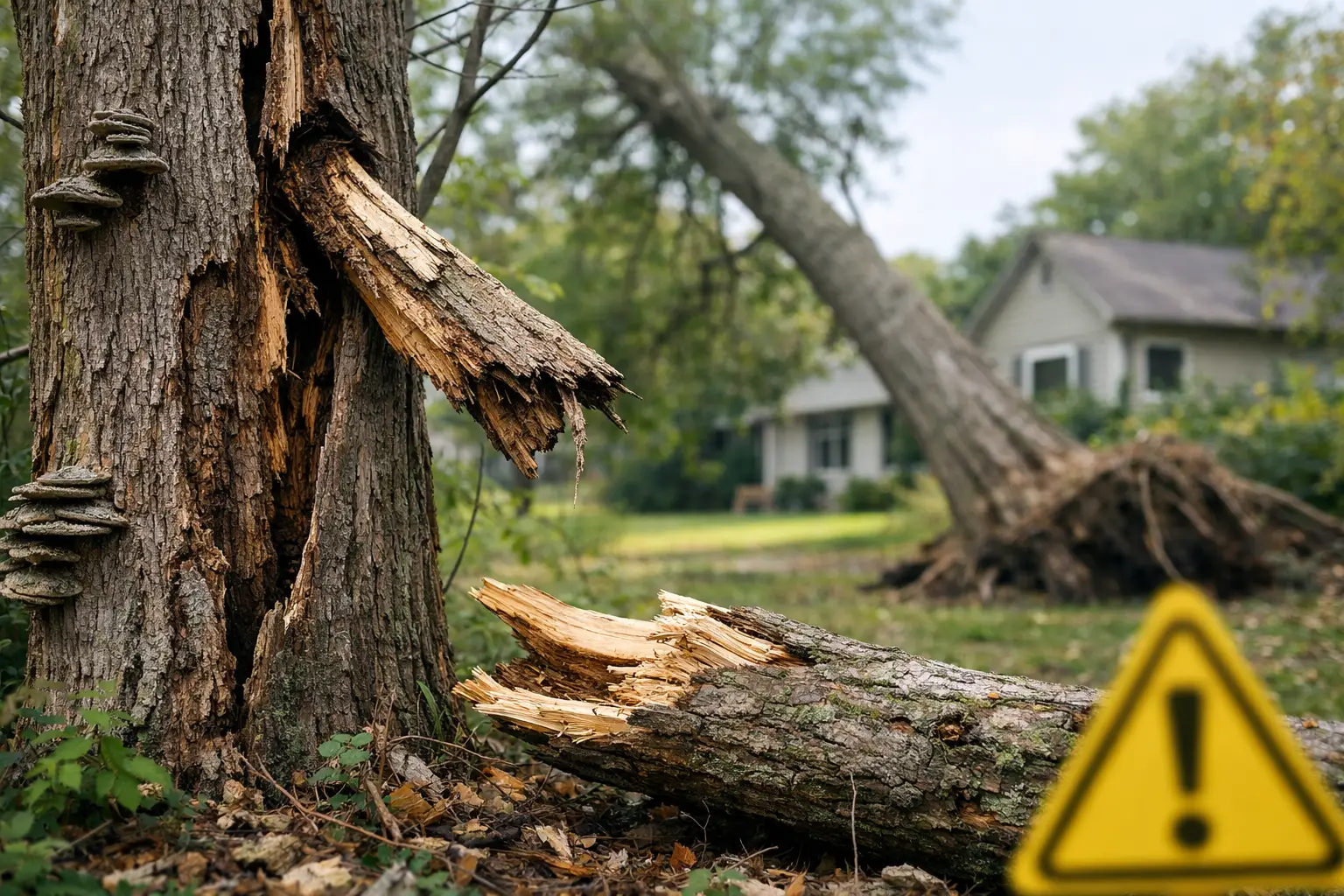 9 signes d’un arbre dangereux à surveiller