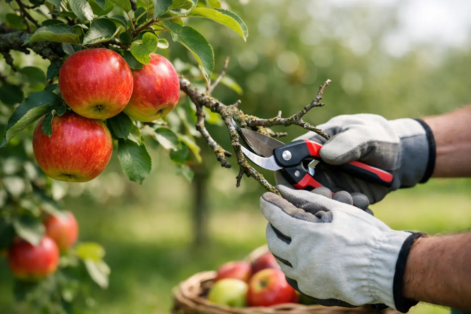 Assainissement d’arbre fruitier : quand agir?