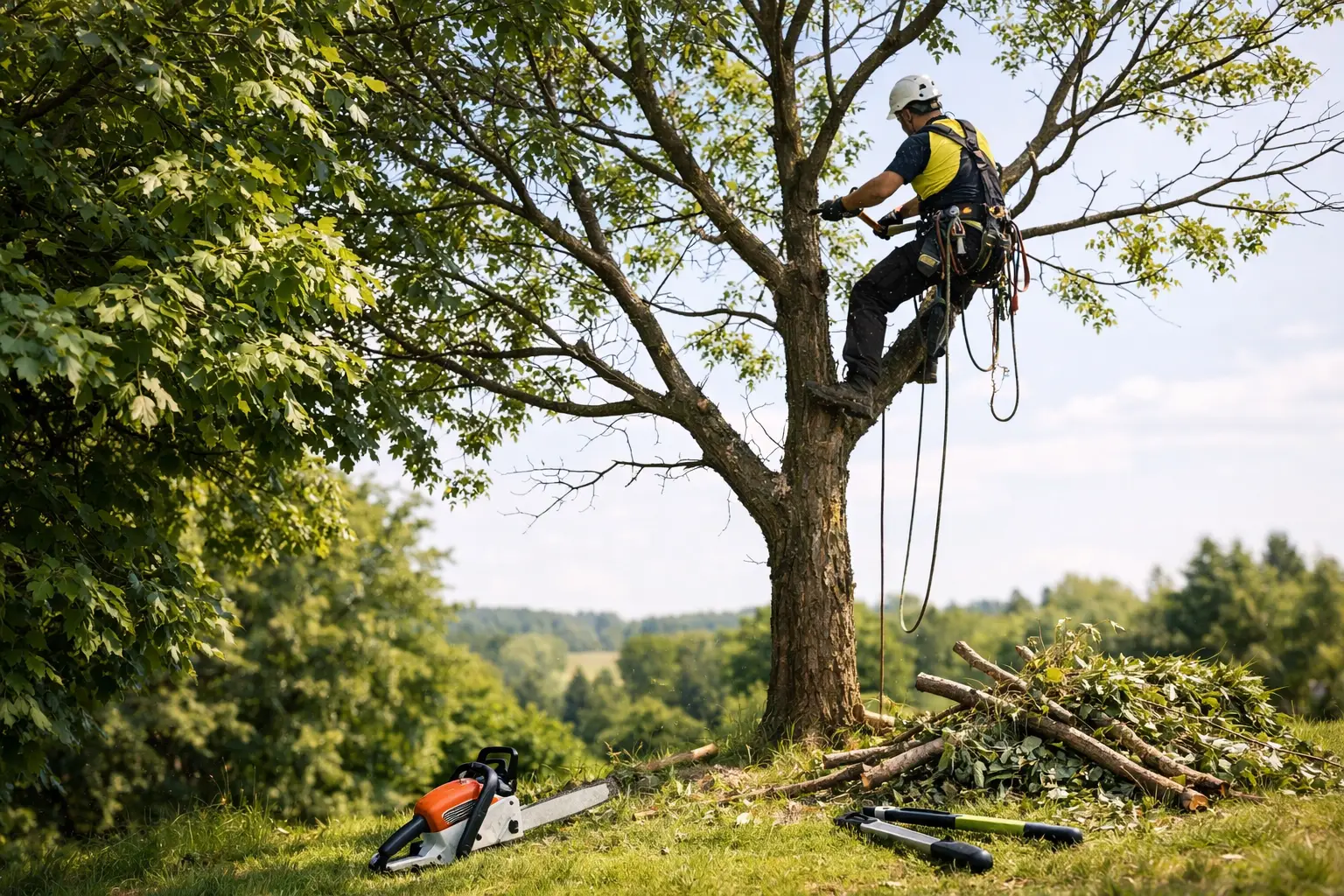 Éclaircissement d’arbre: pourquoi le faire?