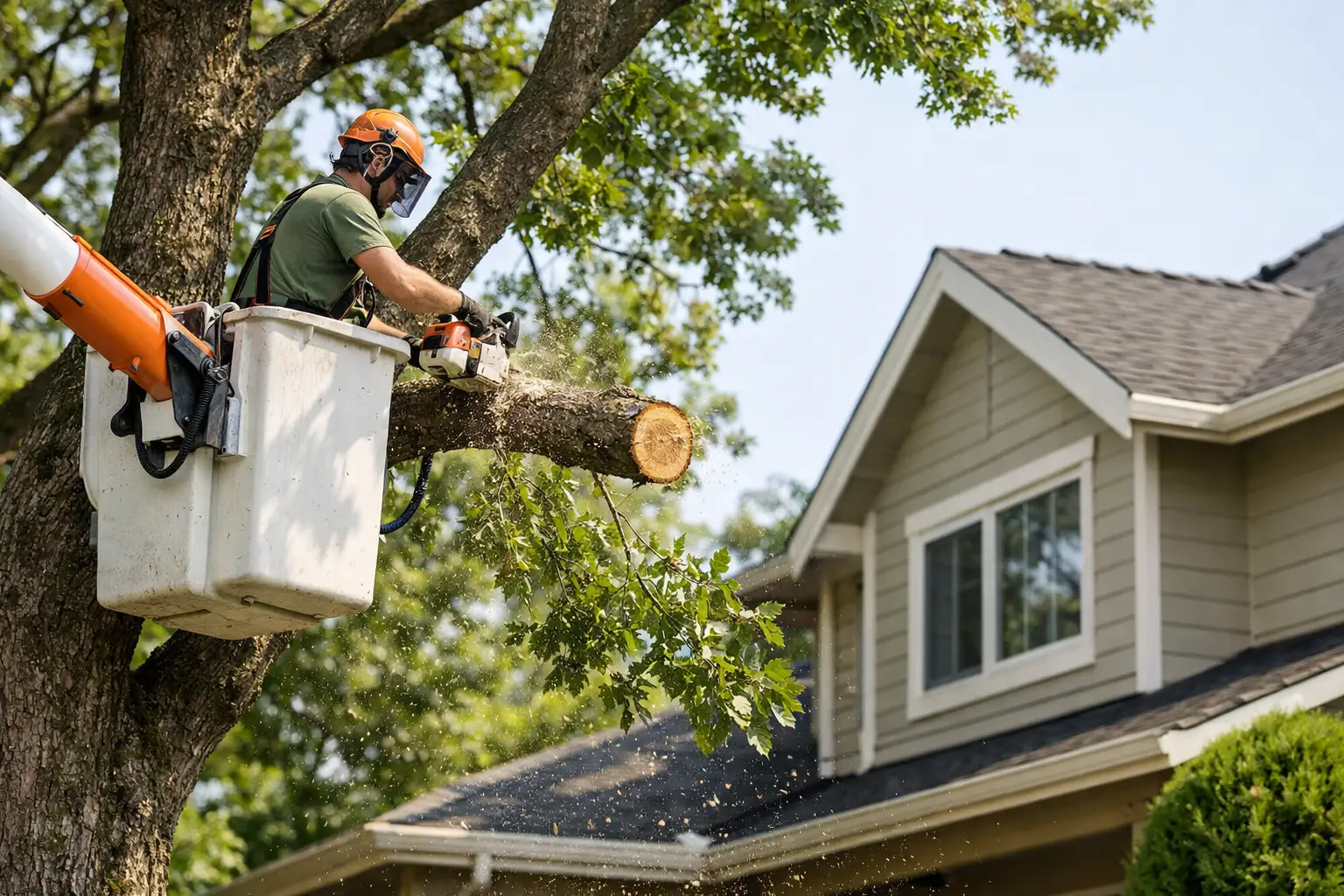 Quand élaguer un arbre près de la maison