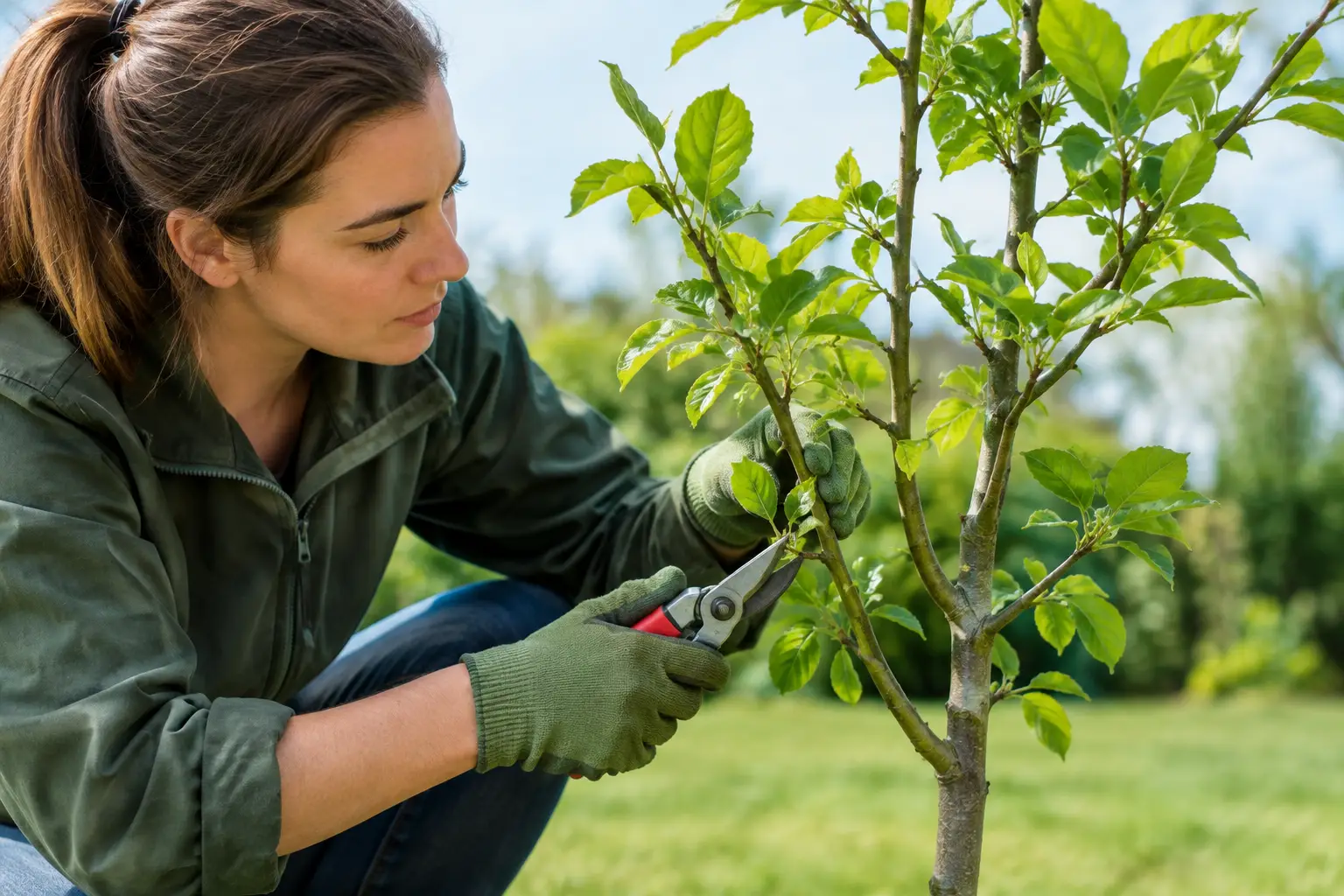 Comment tailler un jeune arbre sans le fragiliser