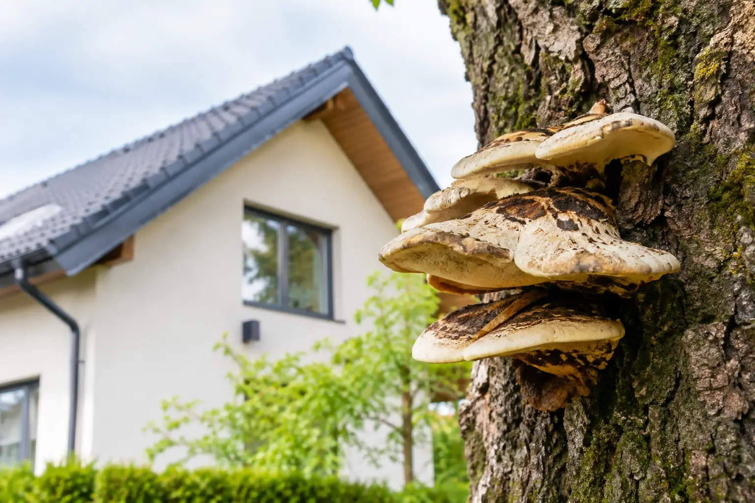 Champignon arbre : danger pour votre propriété?