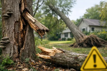 9 signes d’un arbre dangereux à surveiller