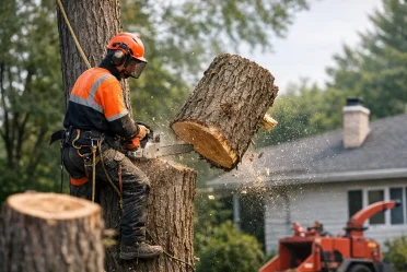 Abattage contrôlé pour protéger votre propriété