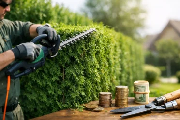 Taille de haie de cèdre : prix et budget